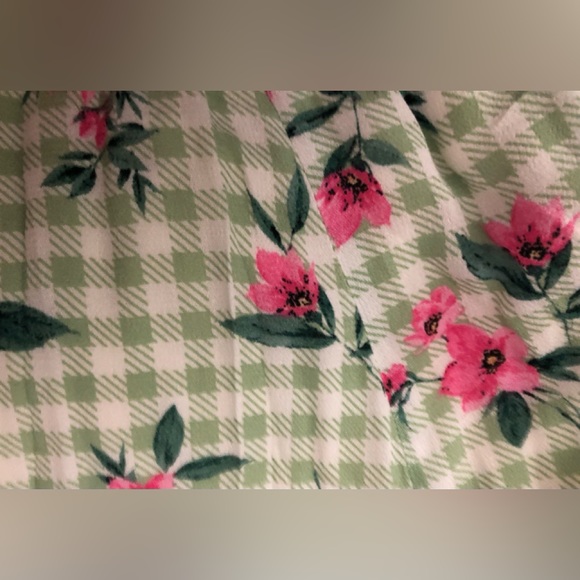 Torrid NWT Retro Chic Midi Gauze Puff Sleeve Skater Dress Plus sz 6x (30) - Picture 11 of 13